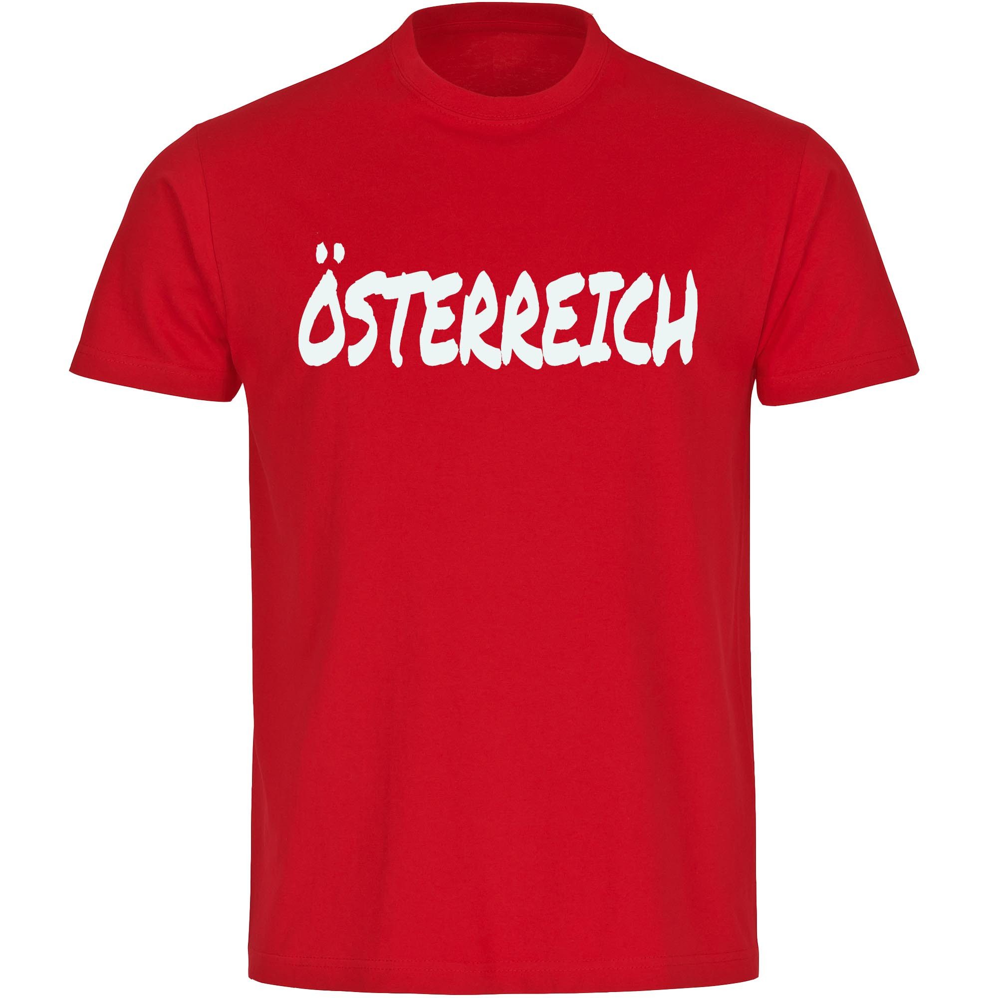 multifanshop T-Shirt Herren Österreich - Textmarker - Männer