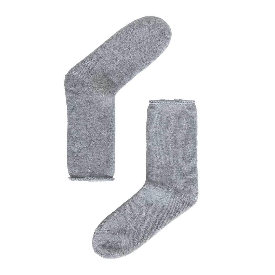 Hudson Strümpfe HOMESOCKS (1-Paar) Silber 0502