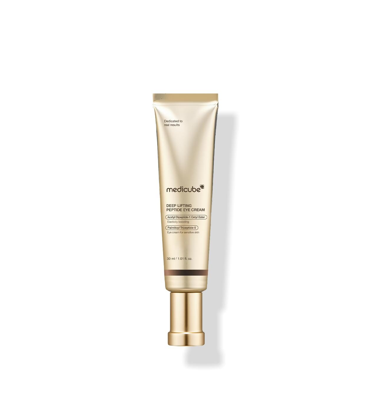 Medicube Anti-Aging-Augencreme Deep Lifting Peptide Eye Cream, Peptid-Komplex,Feuchtigkeitsspendend