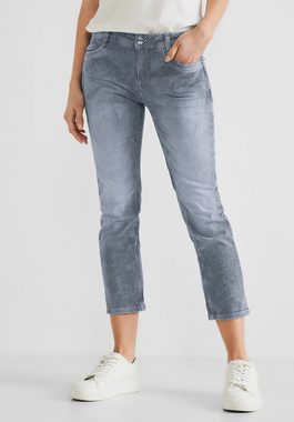 STREET ONE 7/8-Jeans Casual Fit Streifenhose
