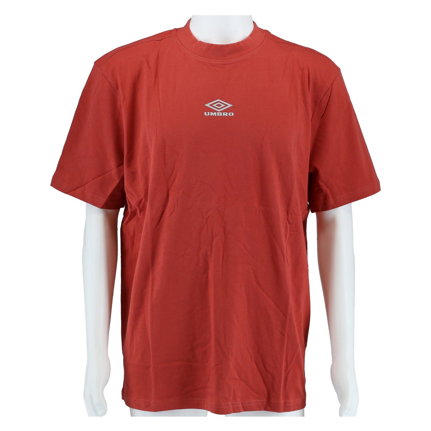 Umbro T-Shirt Diamond Small Logo Tee (Baumwolle) rot Herren