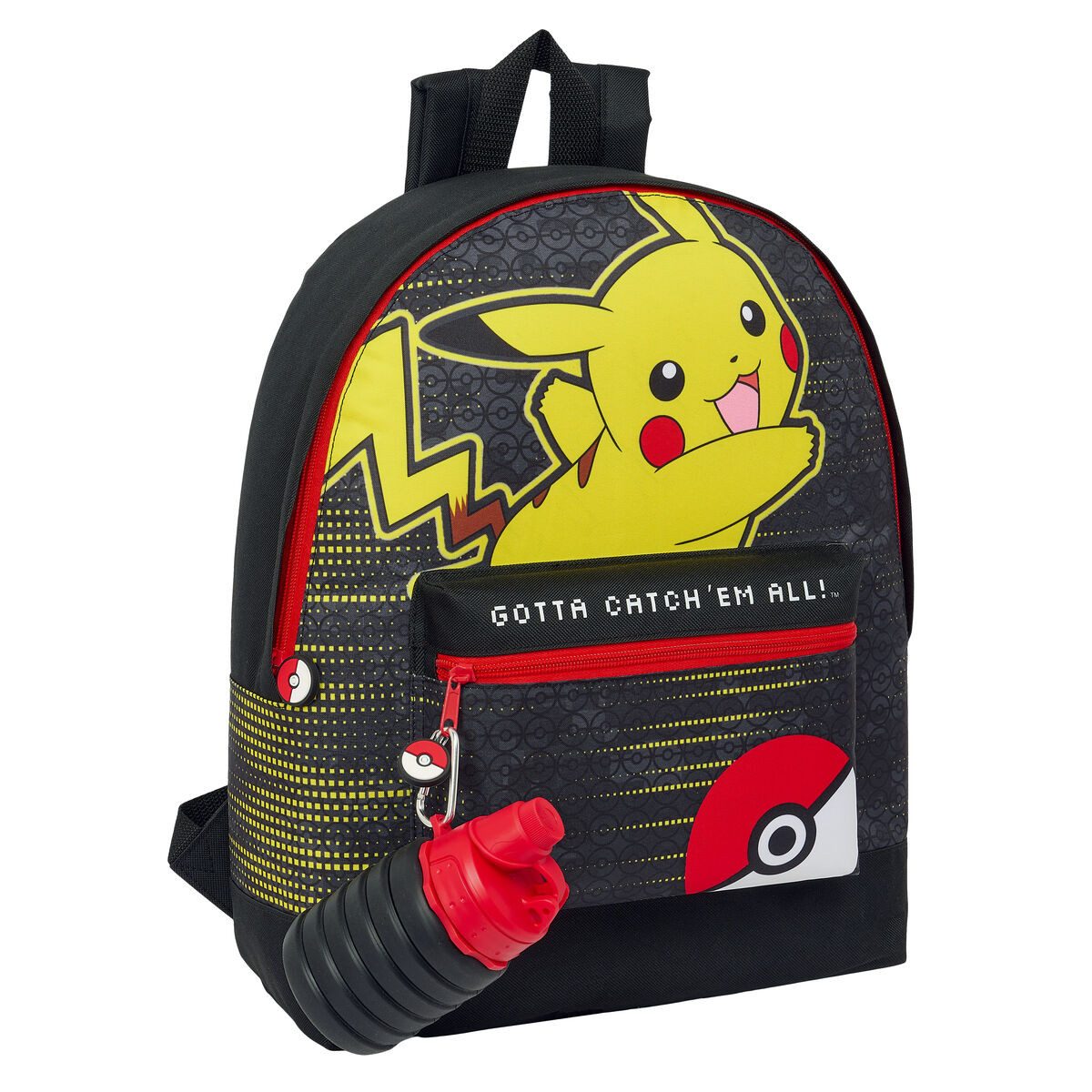POKÉMON Kinderrucksack Kinderrucksack Kindergartentasche Rucksack für Kinder Pokémon Bunt 32x