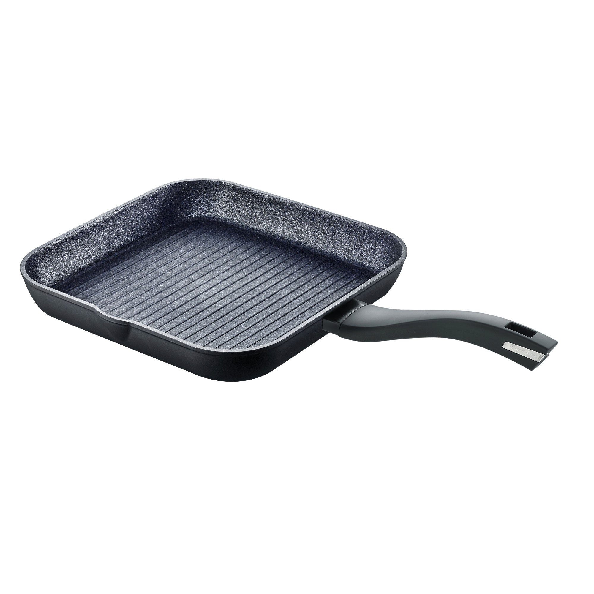 Berndes Grillpfanne 28 cm, Aluminium, schwarz - Balance® Induction Enduro, Aluminium, schlaggeschmiedet