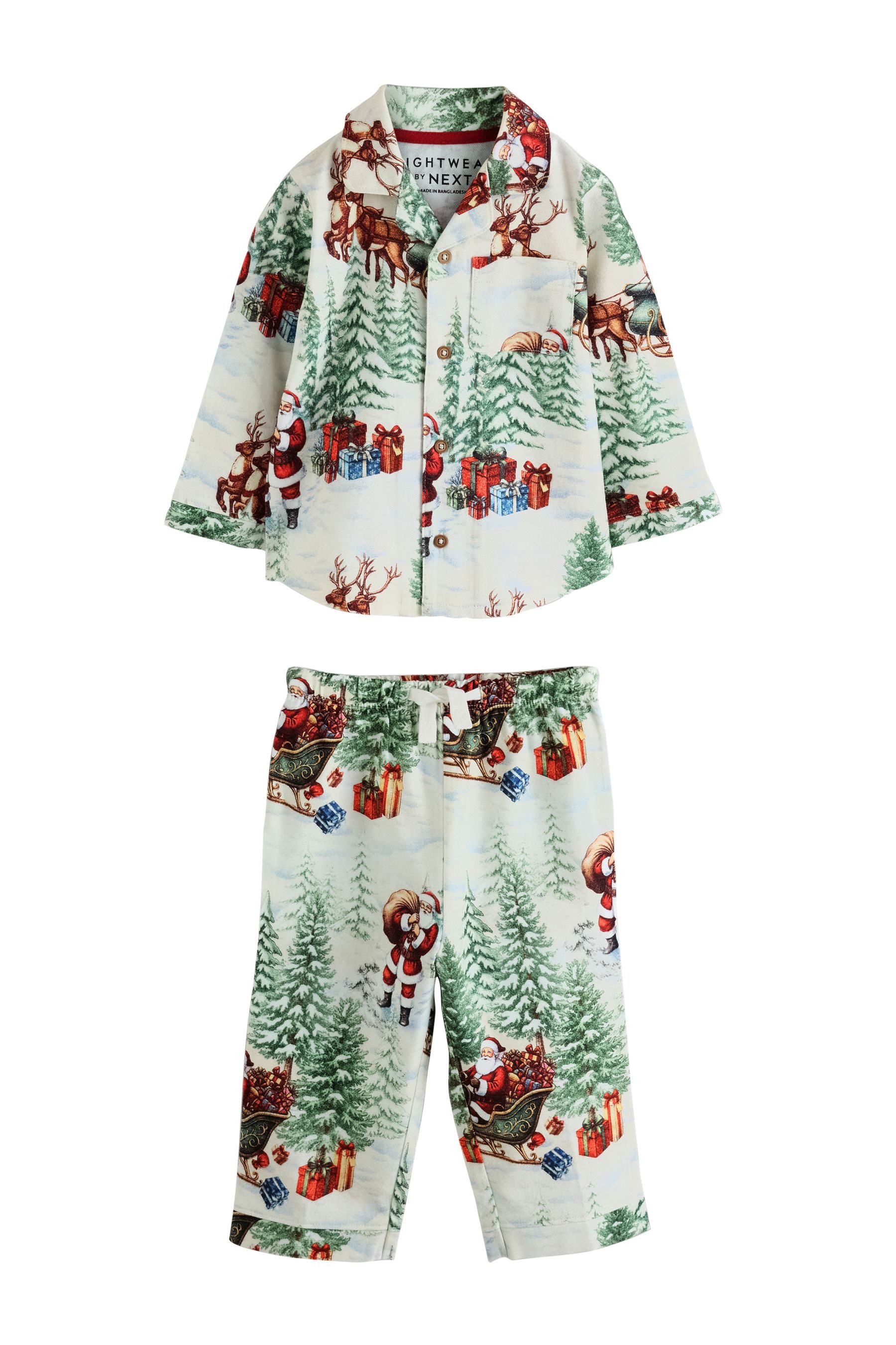 Next Pyjama Weihnachtspyjamas, Familienkollektion (2 tlg)