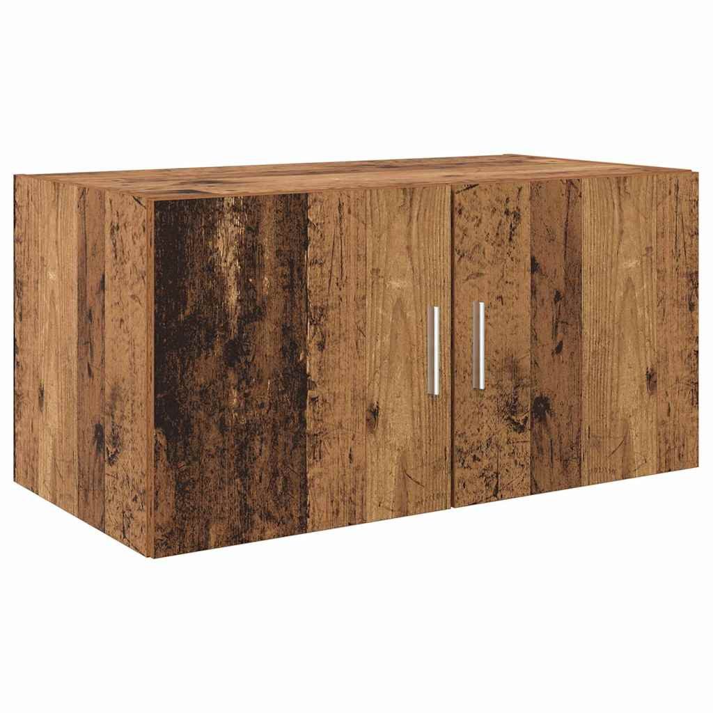 vidaXL Hängeschrank Wandschrank Altholz 80 x günstig online kaufen
