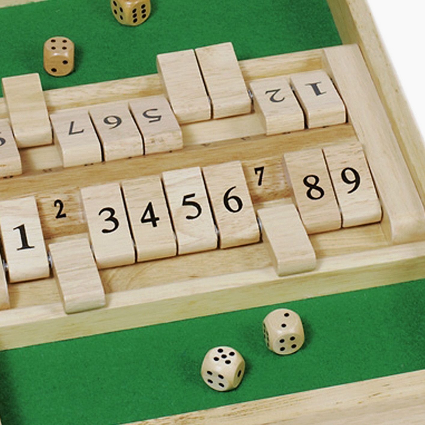 goki Spielesammlung Doppelspiel Shut the box, Shut the box, Doppelspass mit Shut the box