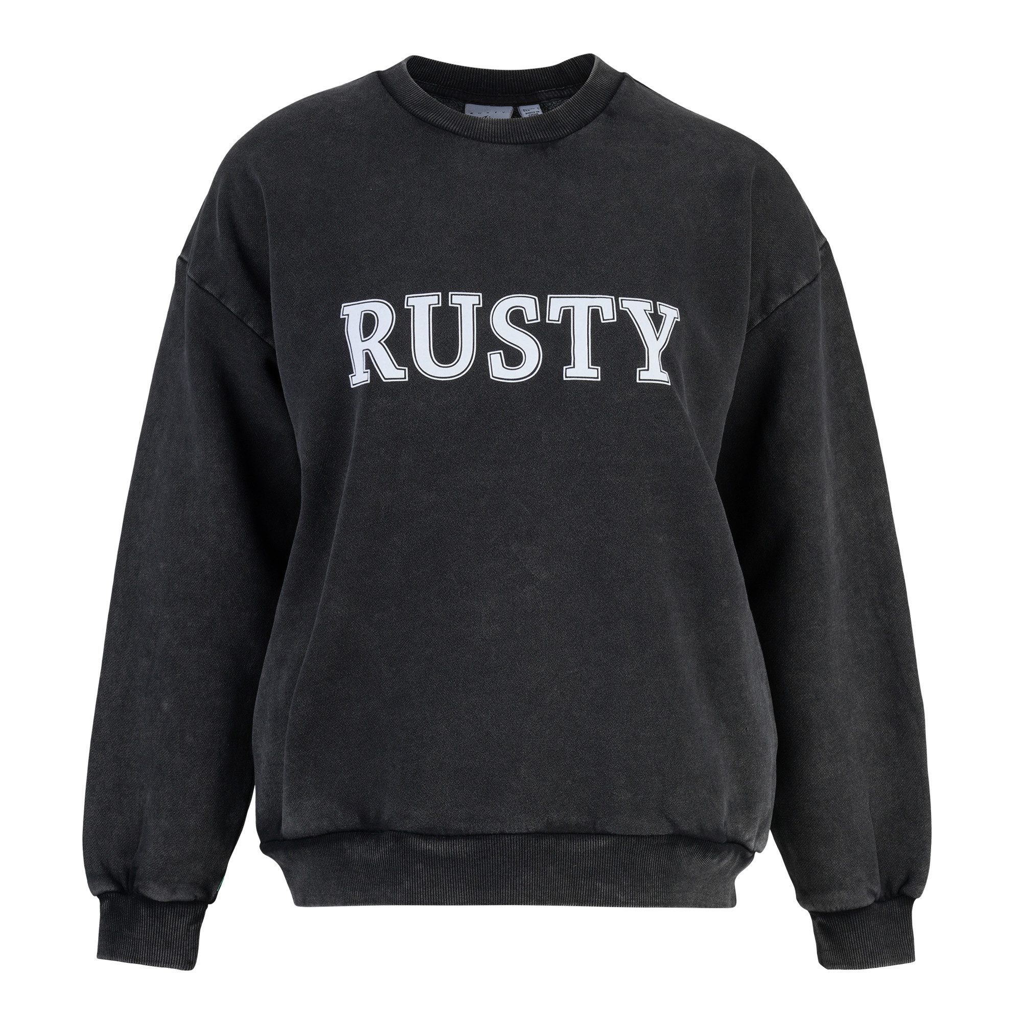 Rusty Sweatshirt RUSTY OVERSIZE CREW FLEECE