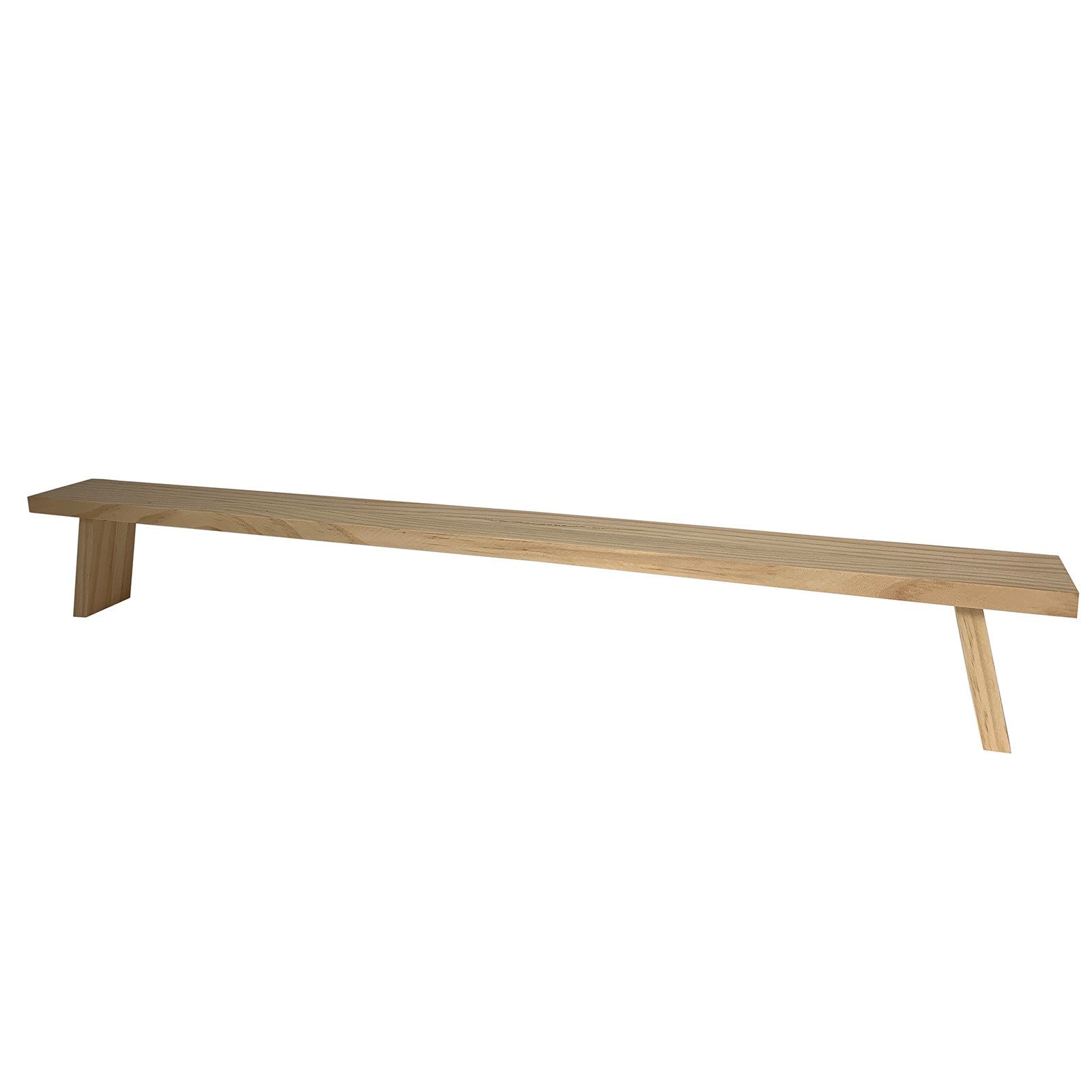 HTI-Living Schwibbogen-Fensterbank Schwibbogenbank Natur 80 cm (1-tlg), Erhöhung Lichterbogen Weihnachtsdeko