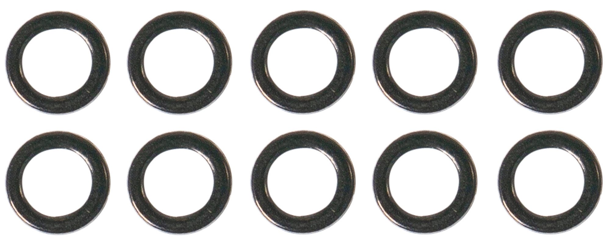 Schnurverbinder Zeck Solid Ring - 10 Verbindungsringe