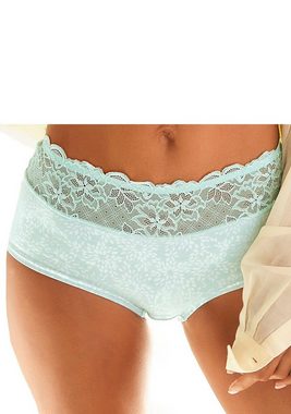 Nuance Panty mit floralem Spitzenbund