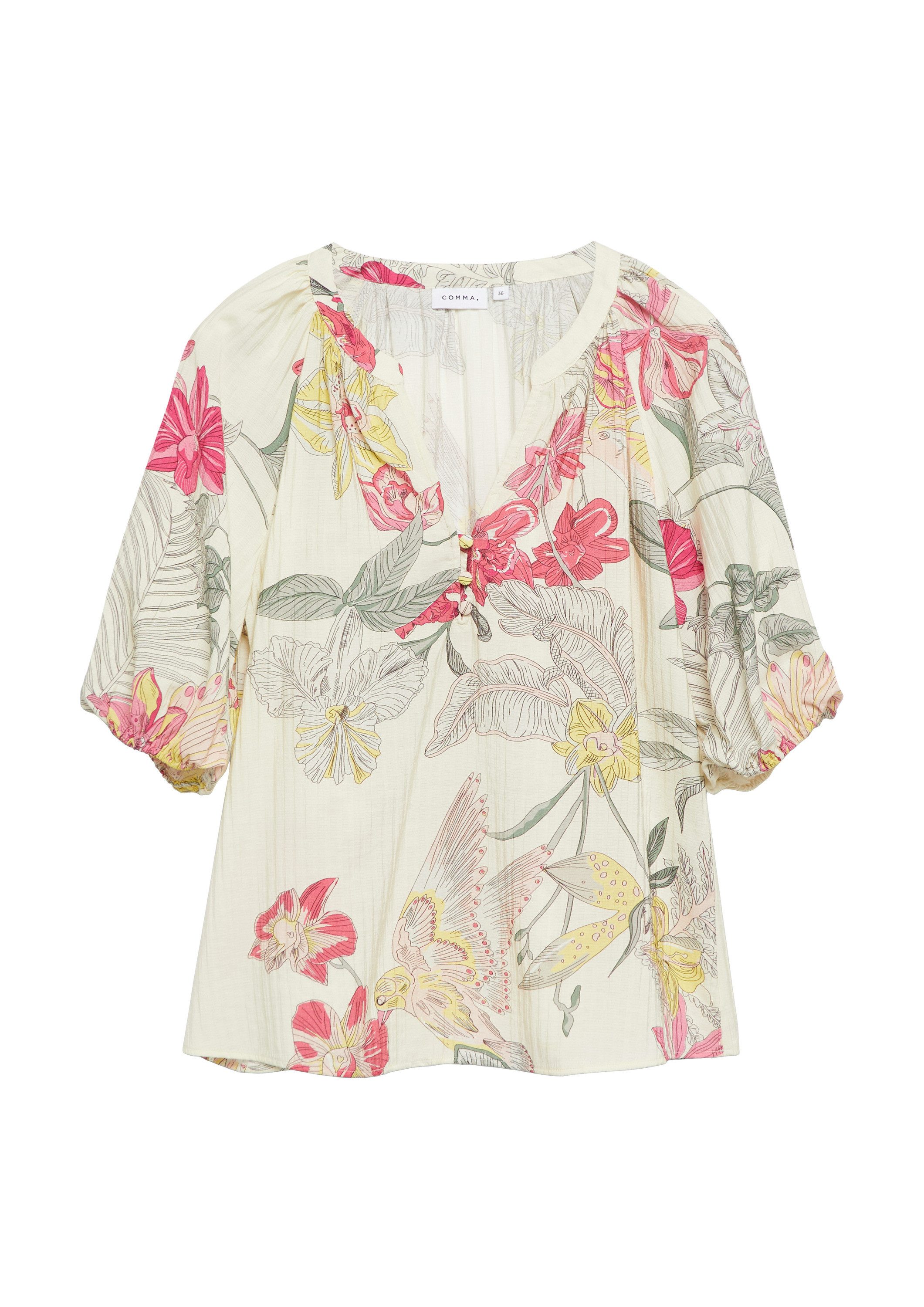 Kurzarmbluse Bluse