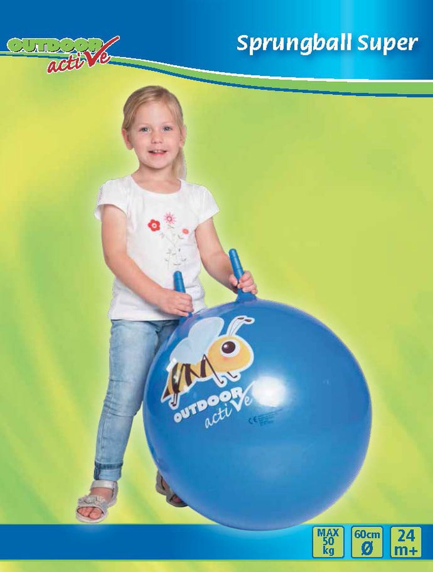 Vedes Hüpfball OA Sprungball Super 60cm