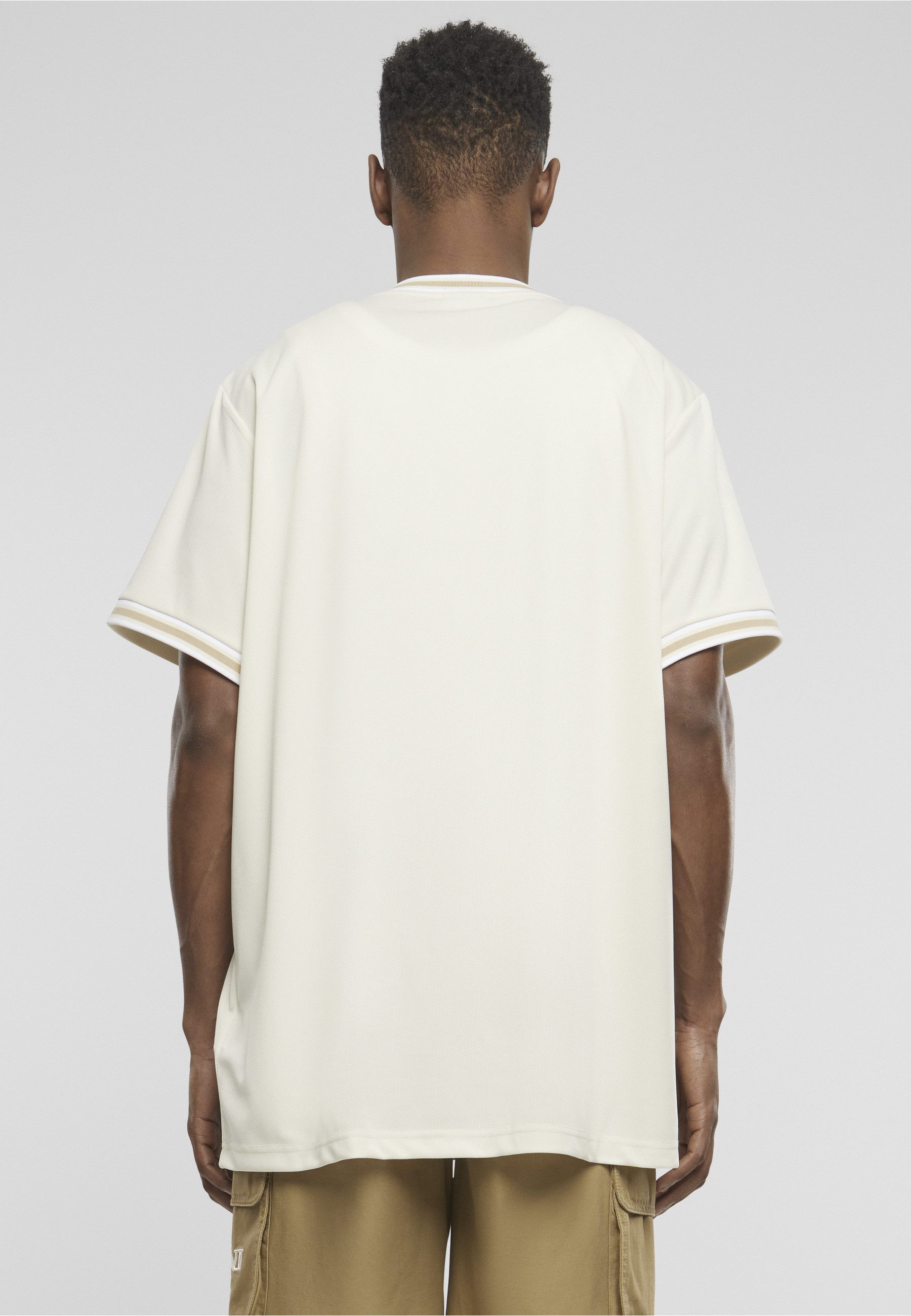 Karl Kani T-Shirt Karl Kani Herren KM242-007-1 Karl Kani Serif Originator Mesh Tee (1-tlg)