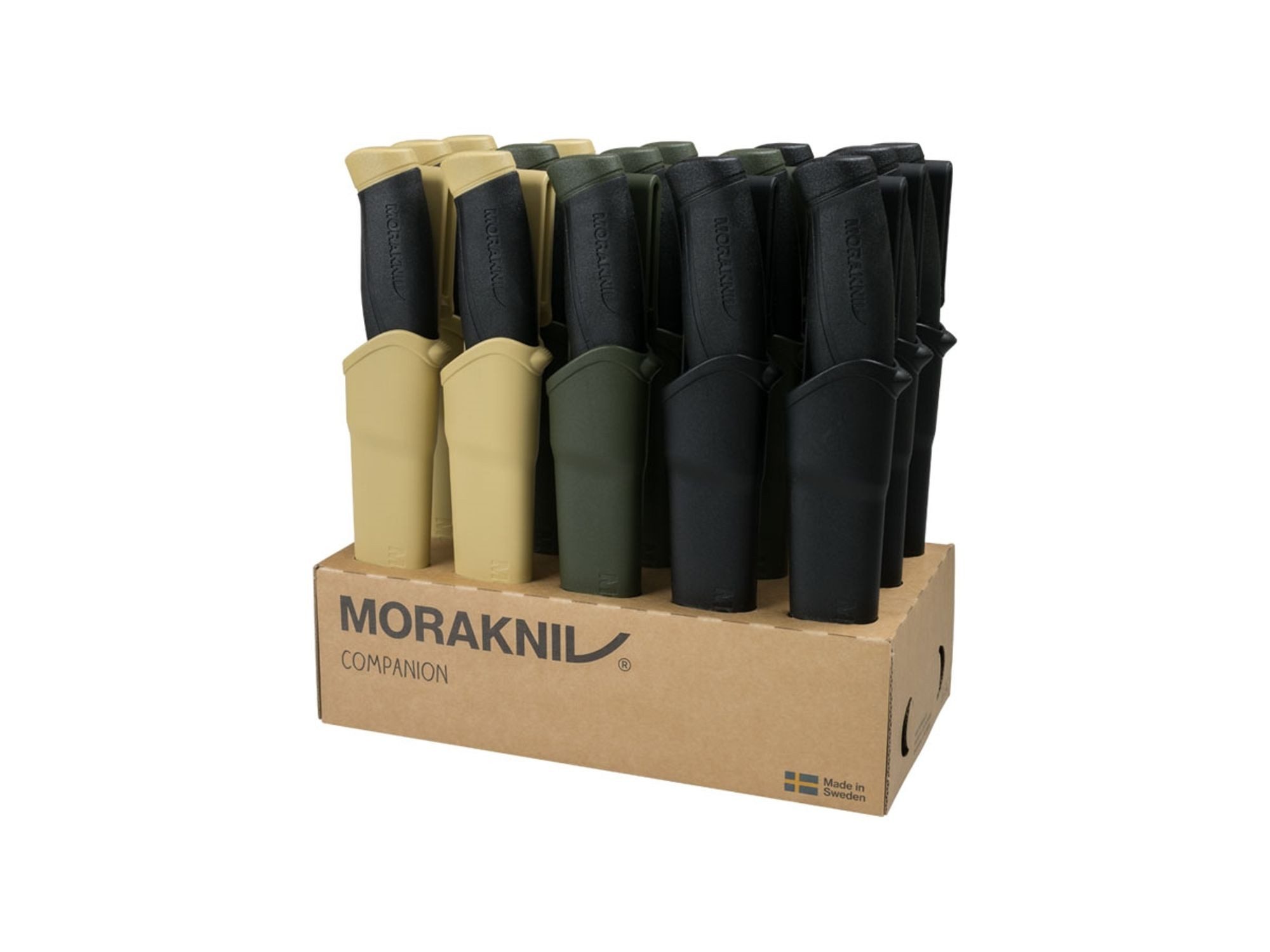 Morakniv Taschenmesser Morakniv Box 15 Stück Companion (S) Color Mix 14065