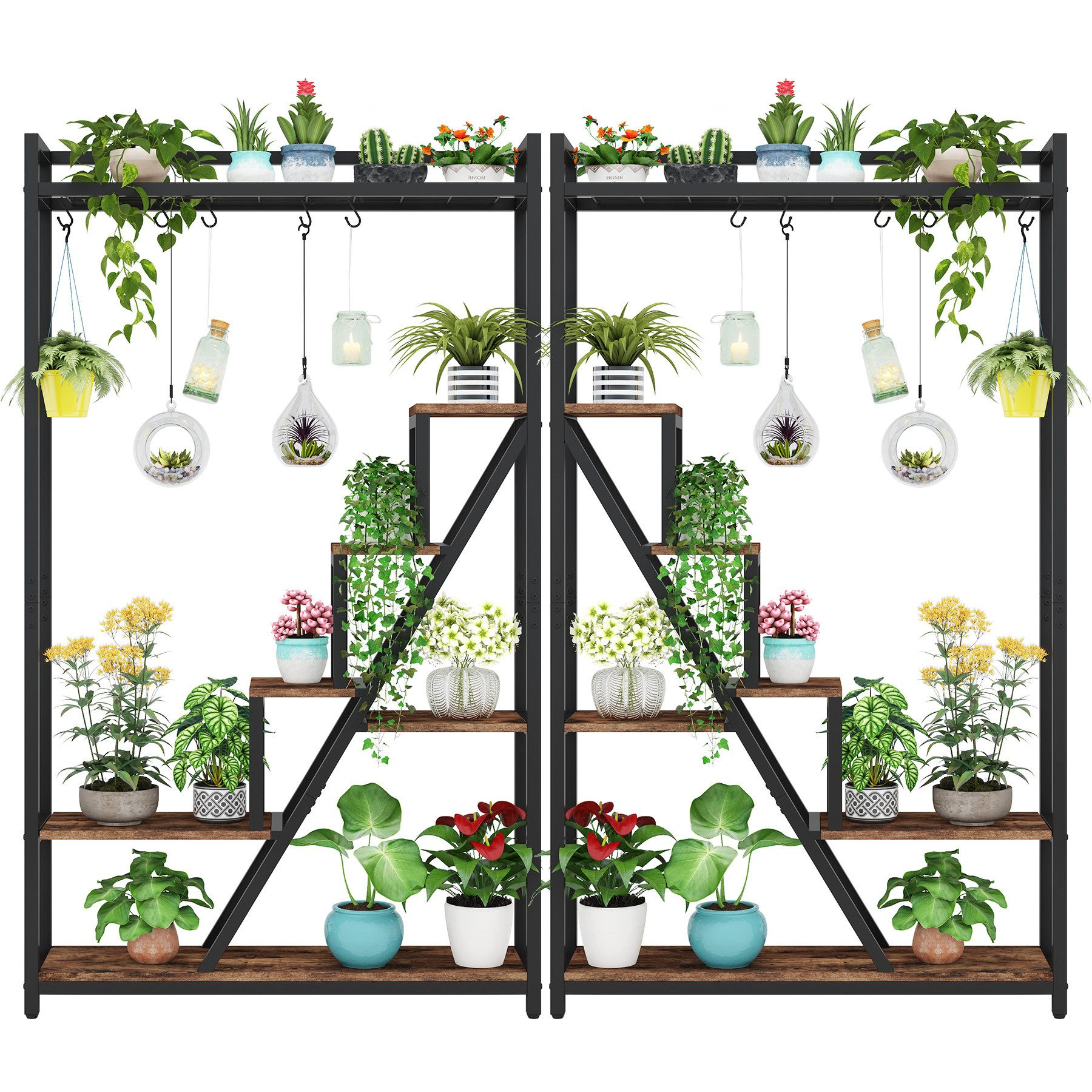 Tribesigns Blumenständer 180cm hoher Pflanzenständer, 7-stöckiges Pflanzenr günstig online kaufen