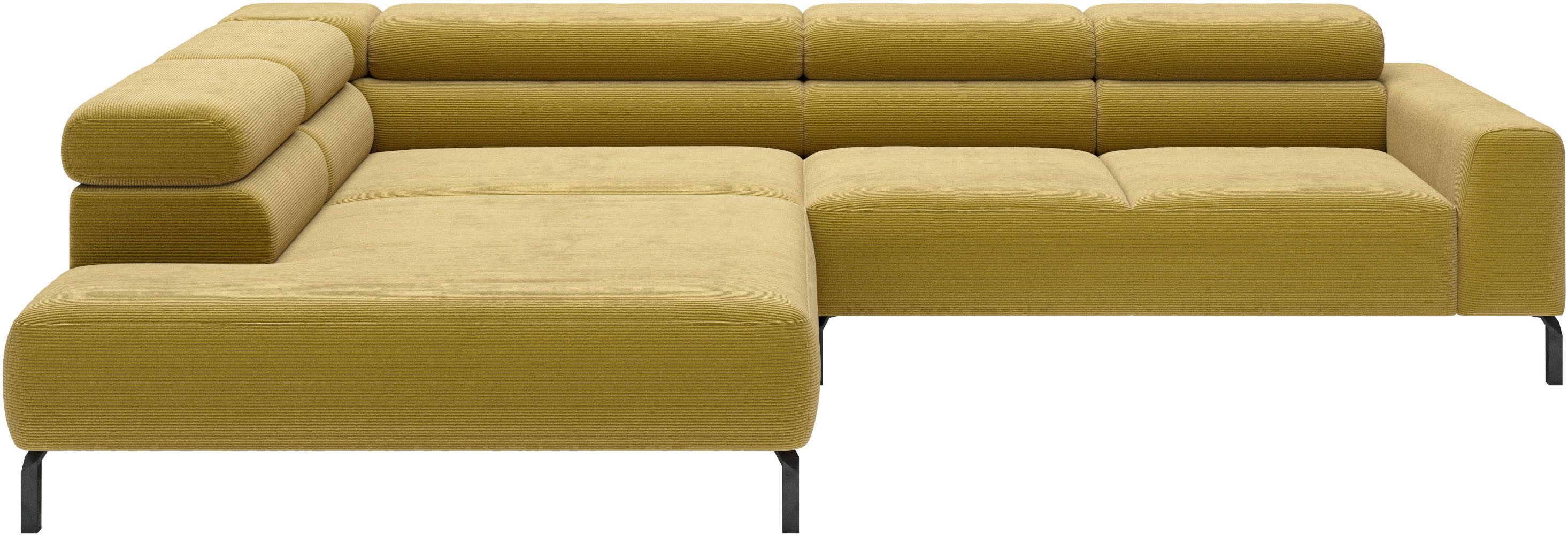 Ecksofa Antonelli, L-Form, incl. Kopfteilverstellung, Breite 312 cm