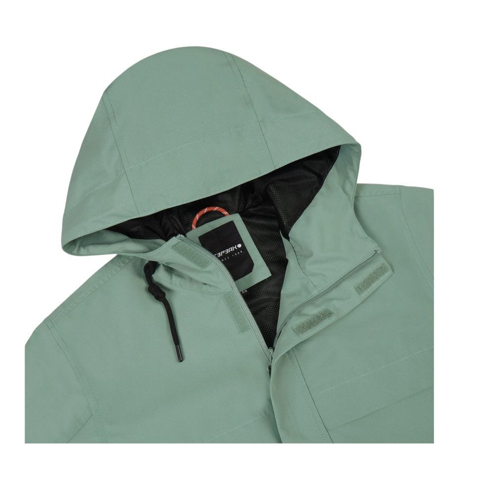 Icepeak Allwetterjacke Wanderjacke Atlanta (winddicht, wasserabweisend) grün Herren