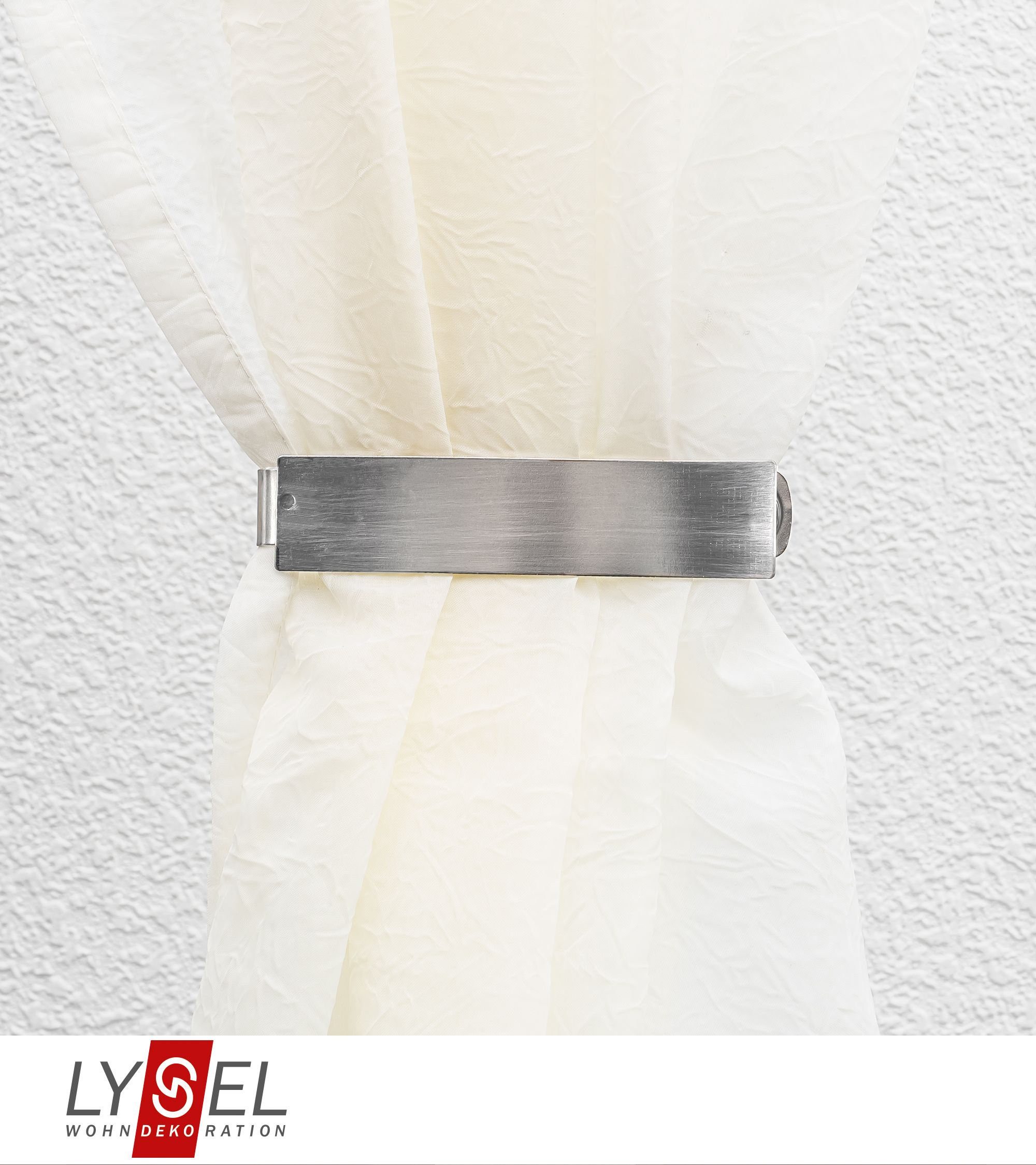 LYSEL® Sichtschutzbefestigung 1W-11_Raffhalter Magnetspange, (1-tlg), HxB günstig online kaufen
