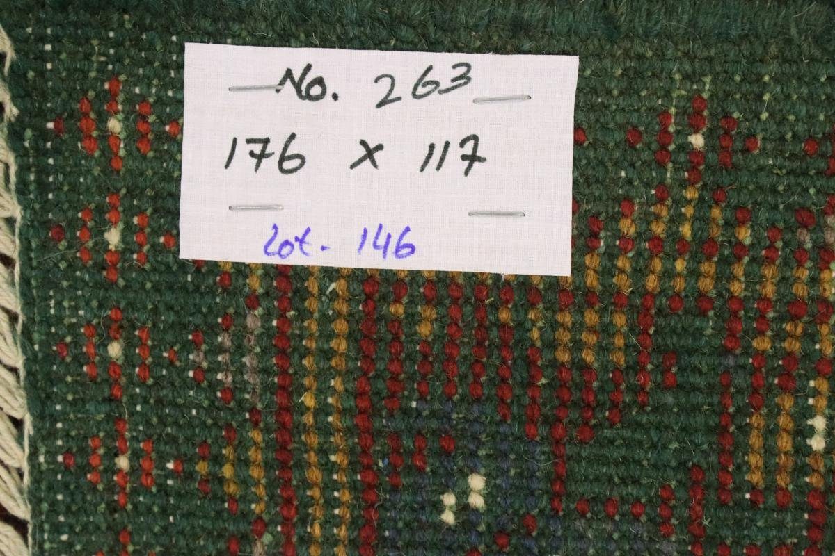 Orientteppich, 6 Nain Höhe: Akhche Orientteppich mm Afghan Handgeknüpfter Trading, rechteckig, 116x177