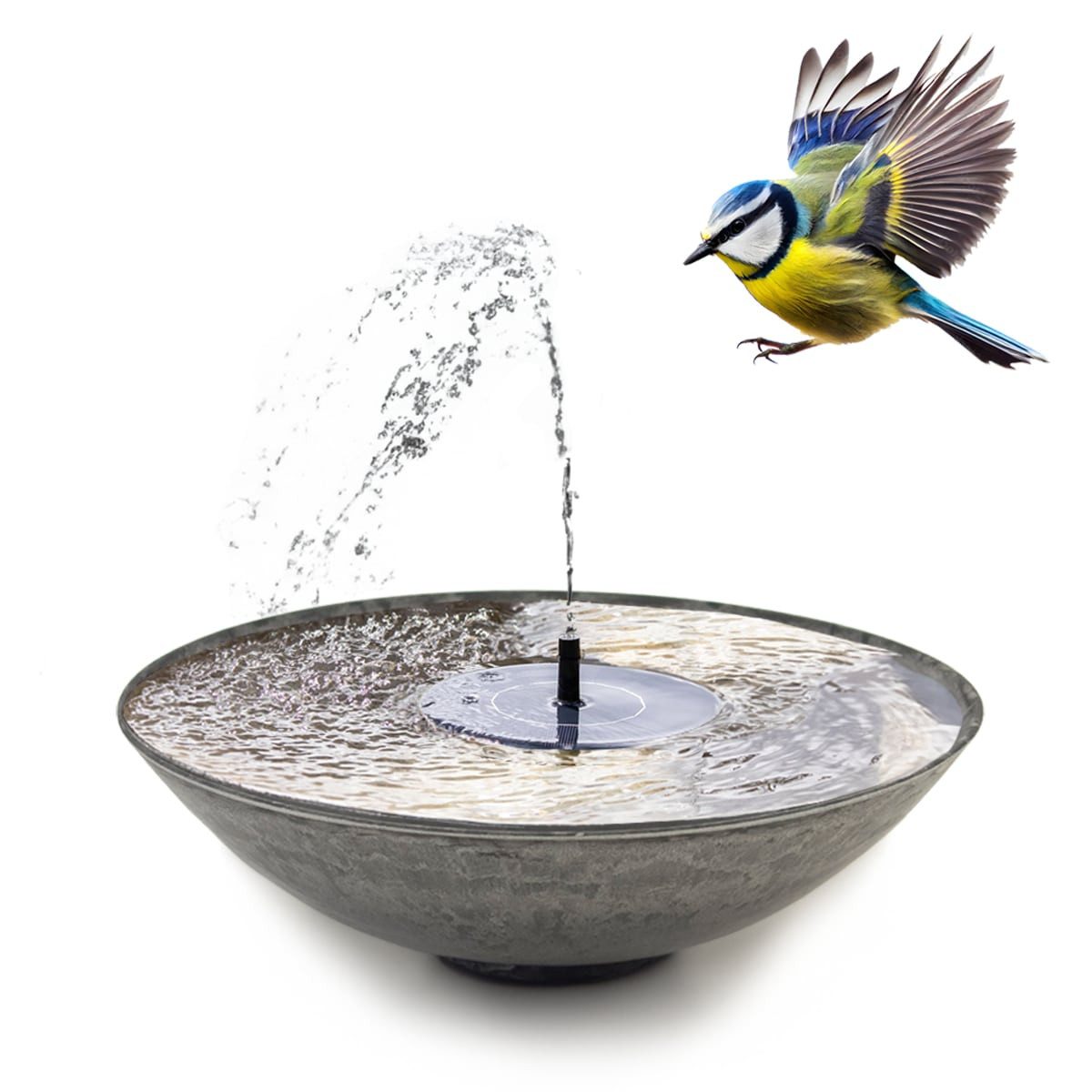 matches21 HOME & HOBBY Wasserspiel Solar-Brunnen günstig online kaufen