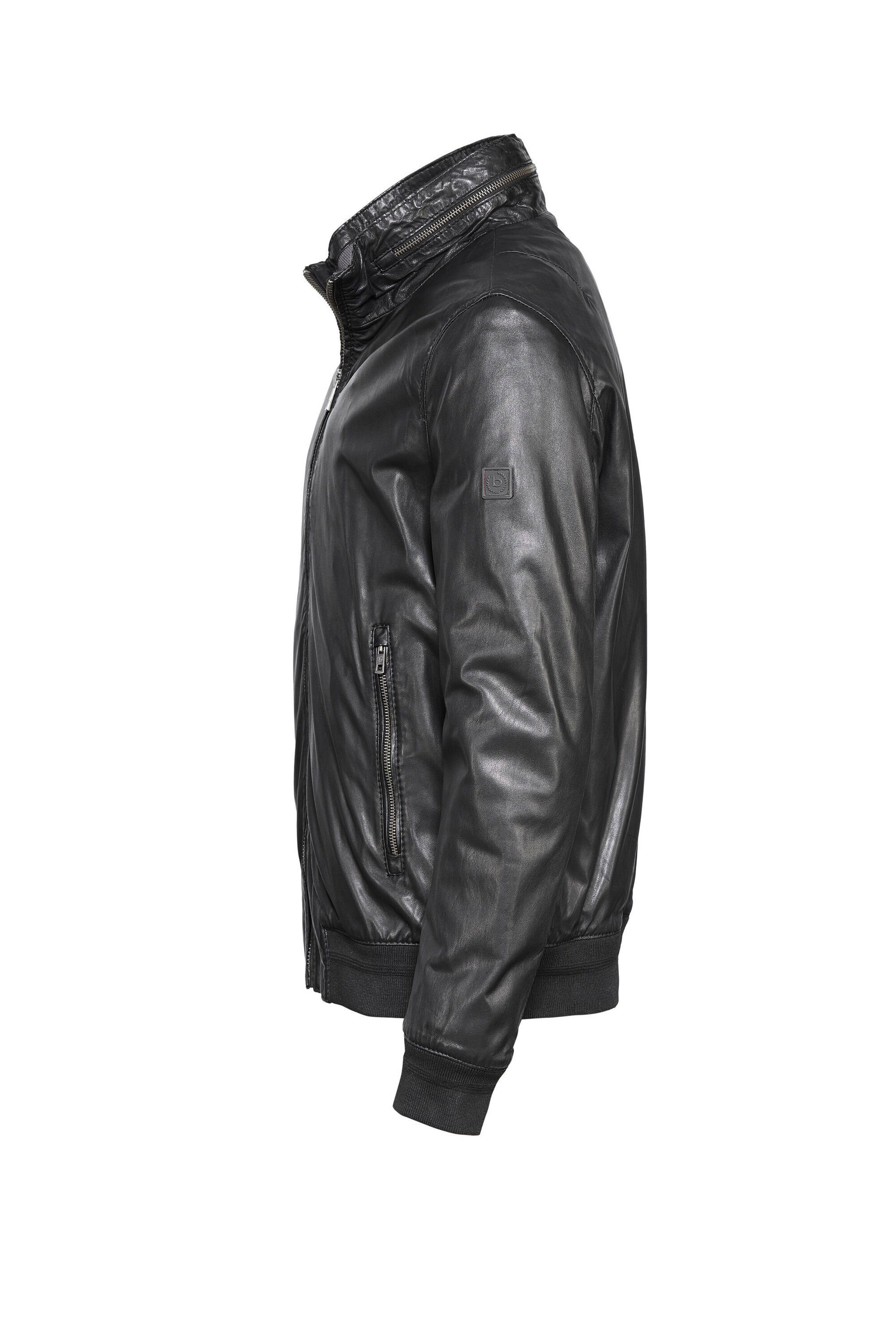 bugatti Lederjacke BUGIOVANNI (1-St) aus hochwertigem Leder