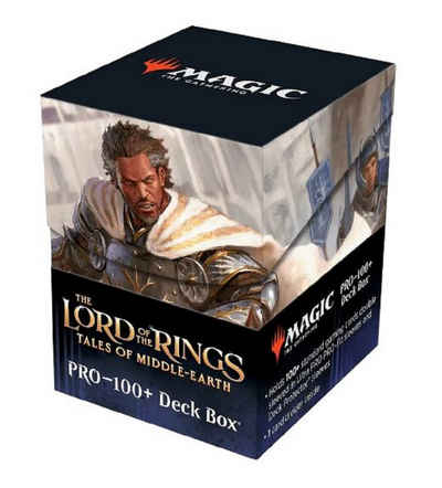 Ultra Pro Sammelkarte THE LORD OF THE RINGS Deck-Box Card-Case "Aragon" 100 Karten+, TALES OF MIDDLE-EARTH FOR MAGIC: THE GATHERING