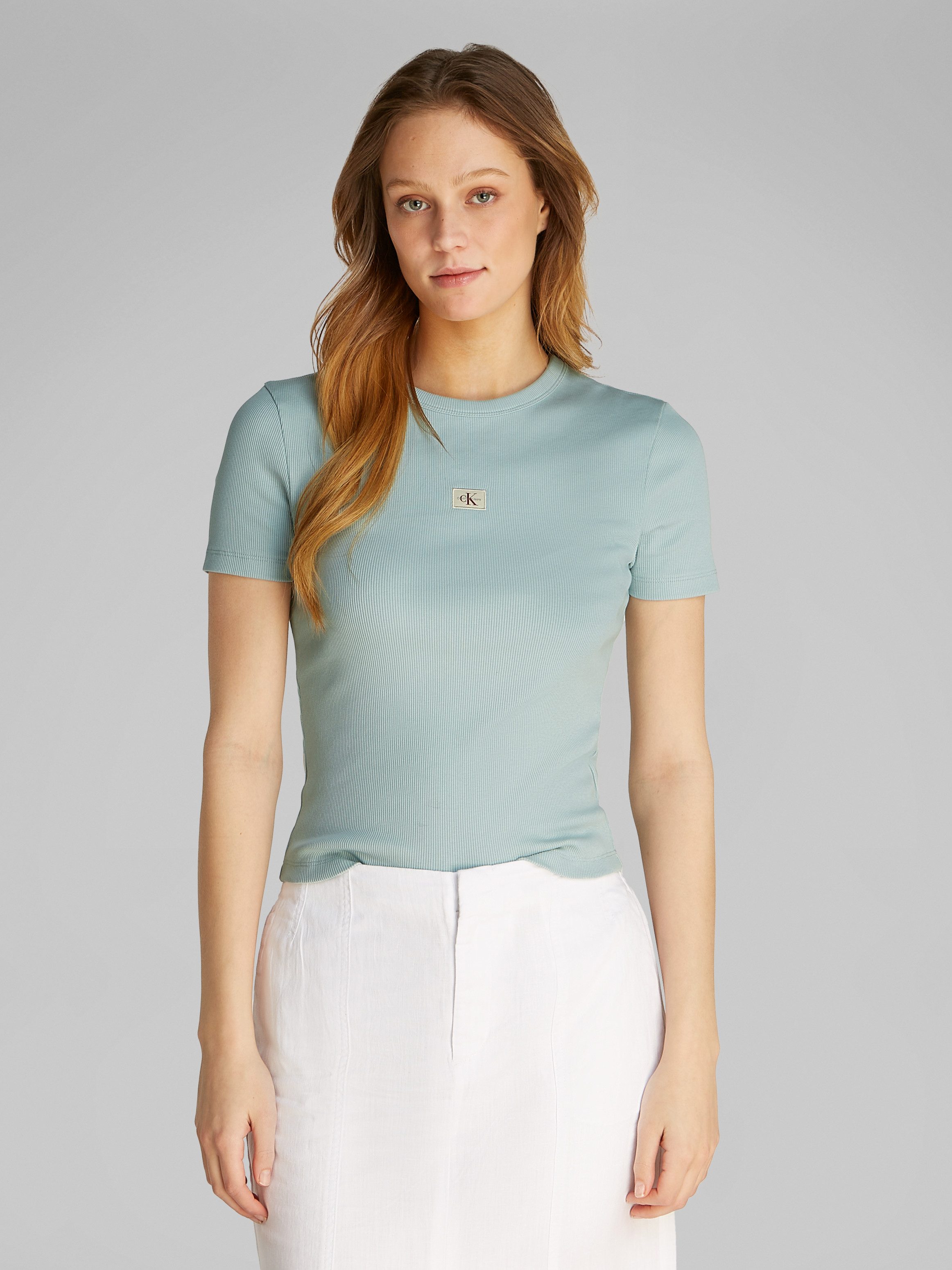 Calvin Klein Jeans T-Shirt WOVEN LABEL günstig online kaufen