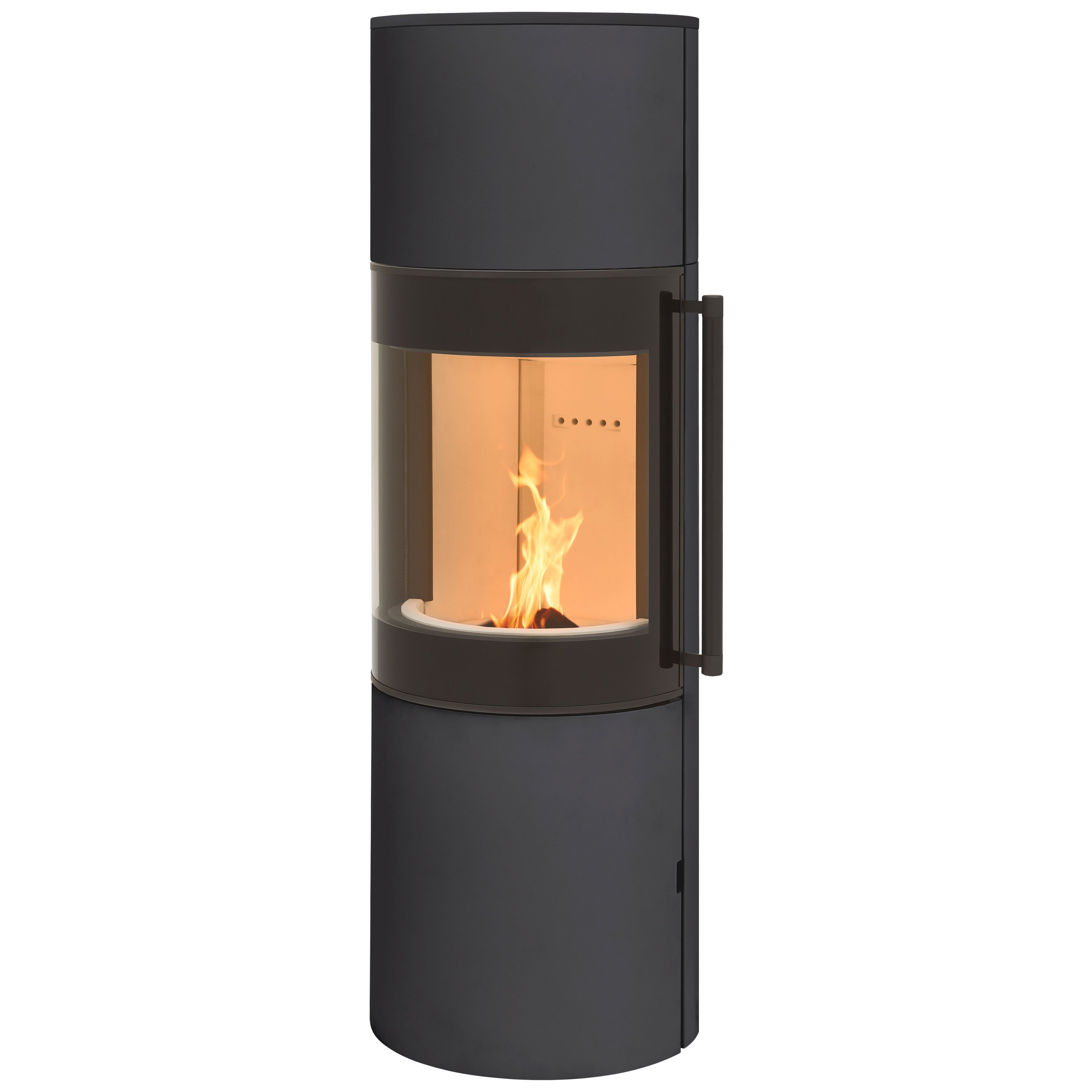 H&M Germany Kaminofen MONO 3.0 L Stahl-Titan, 7 kW, Zeitbrand
