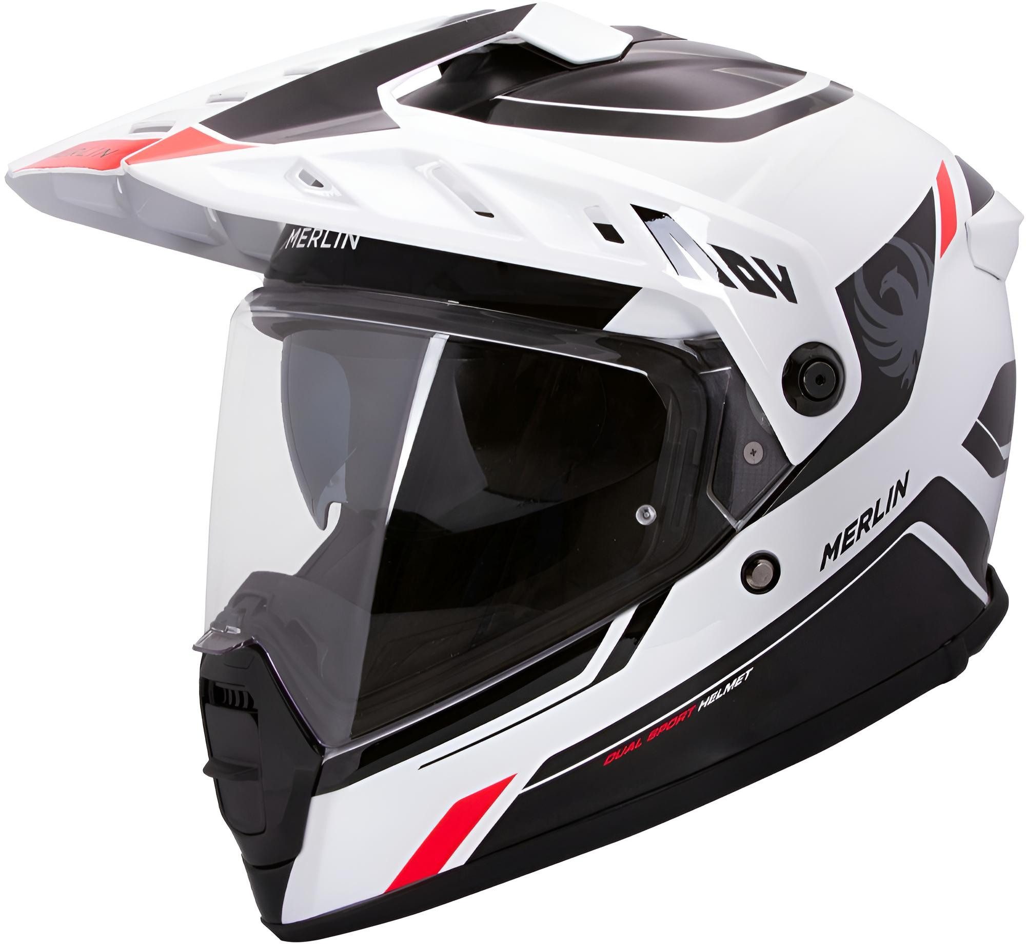Merlin Motocrosshelm Torres Adventure Block Enduro Helm, Vorbereitet Für Kommunikationssystem,pinlockscheibe Enthalten,int