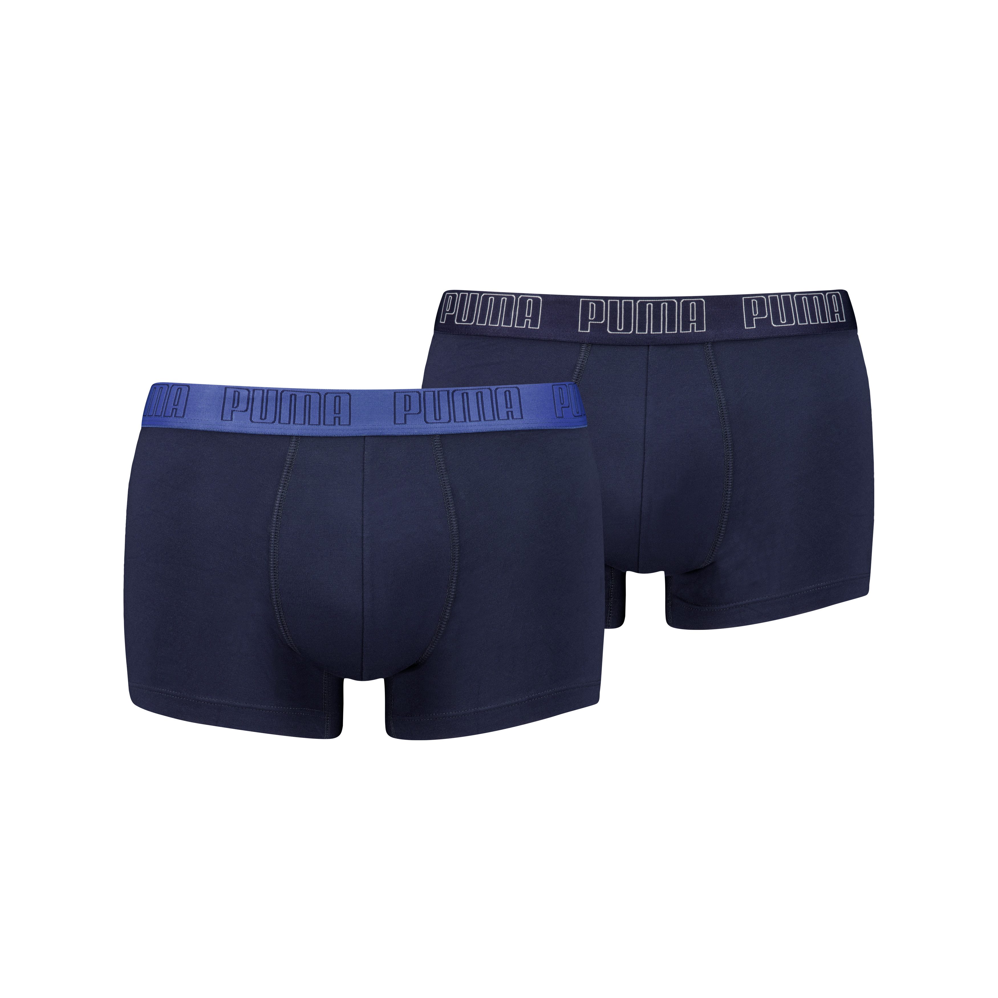 PUMA Trunk PUMA MEN EVERYDAY TRUNKS 2P (Packung, 2er Pack) mit kontrastfarbigem Webbund