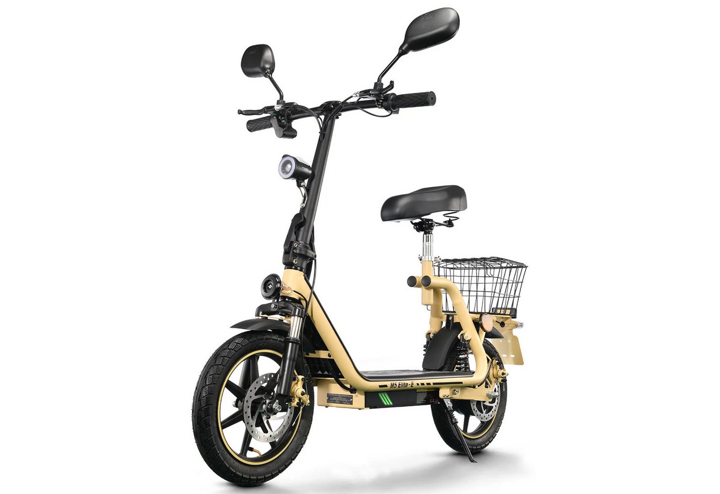 Vankel E-Scooter Herren u. Damen Elektroroller 45 km/h 500W 624Wh EEC straßenzugelassen, 500 W, Scheibenbremsen Doppelfederung faltbarer …