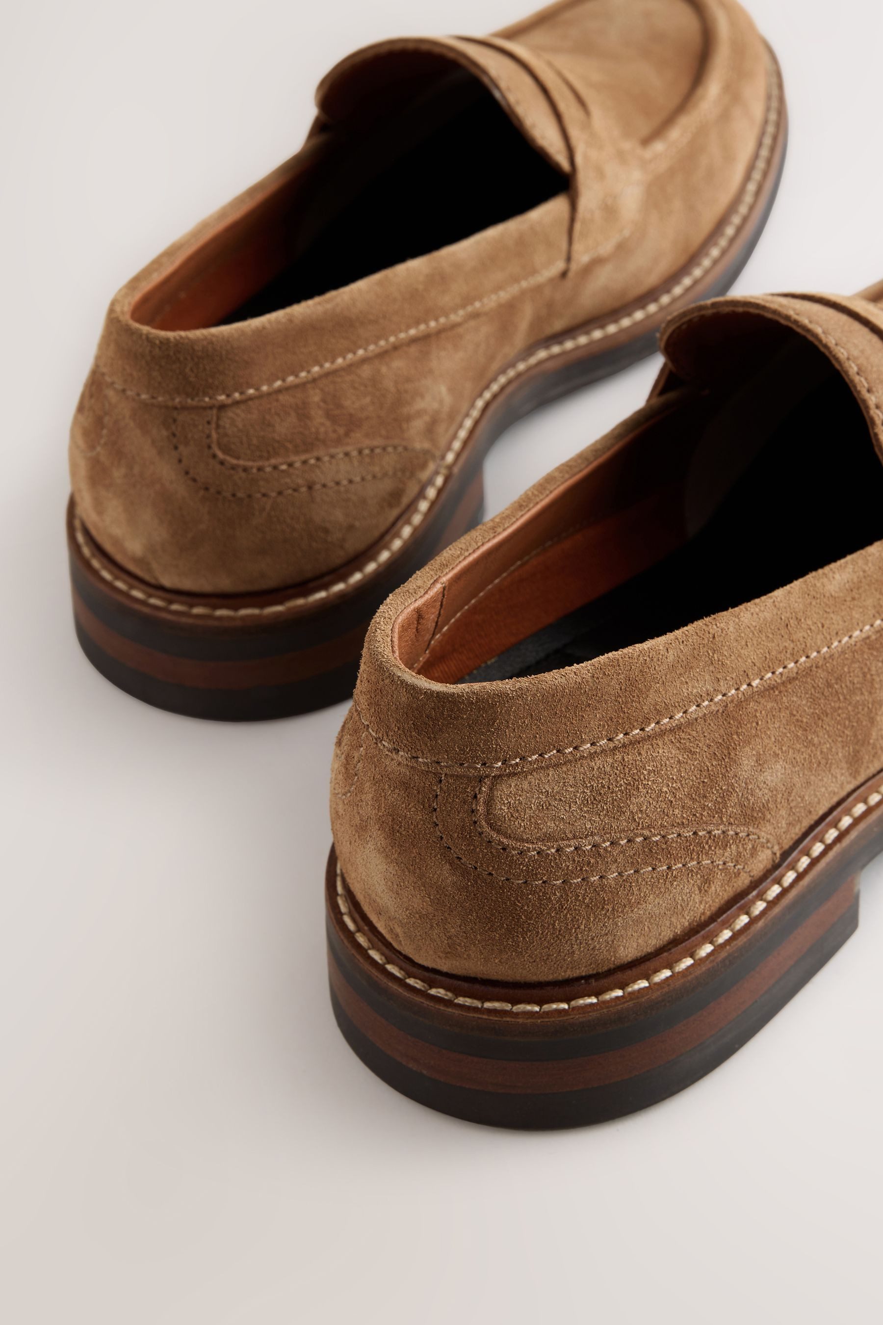 Next Veloursleder-Pennyloafer Loafer (1-tlg)