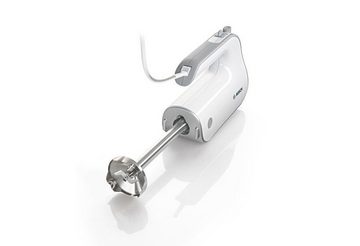 BOSCH Handmixer Styline MFQ4080, 500 W, 2 Rührbesen, 2 Edelstahl-Knethaken, Universalzerkleinerer, Pürierstab