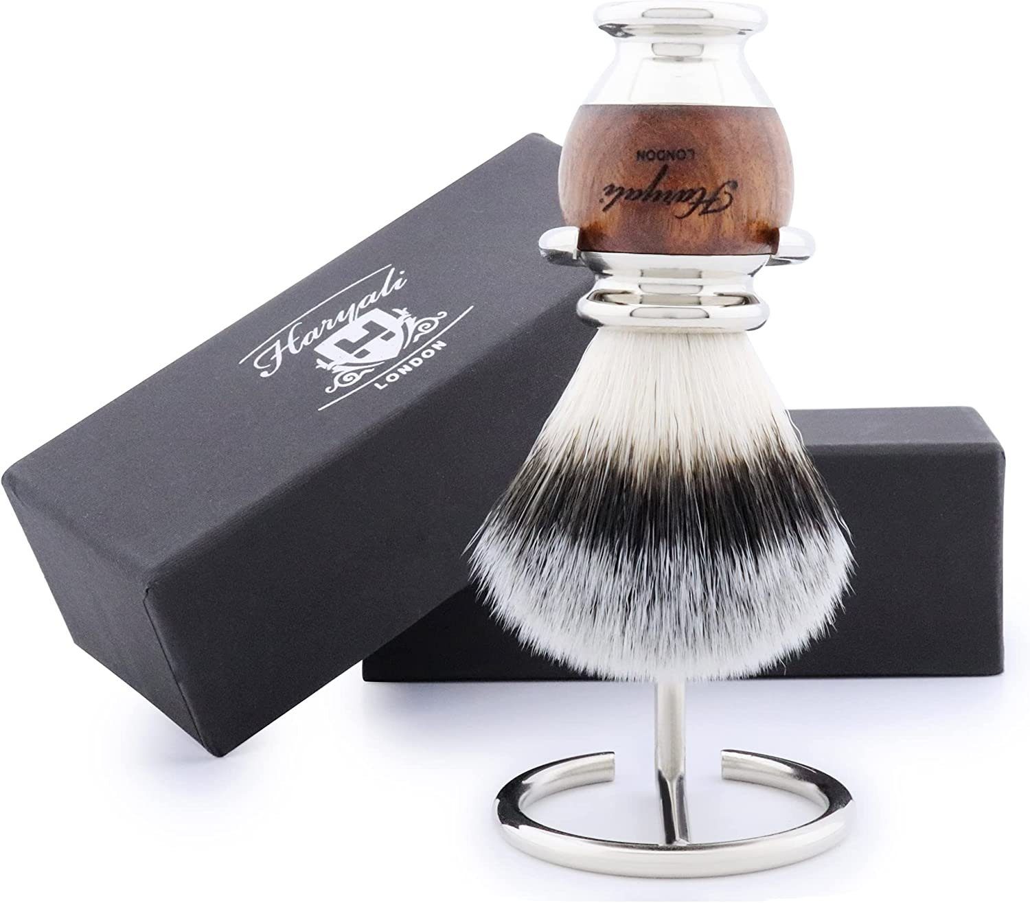 Haryali London Rasierpinsel Haryali London Rasierpinsel mit Holzgriff für Herren