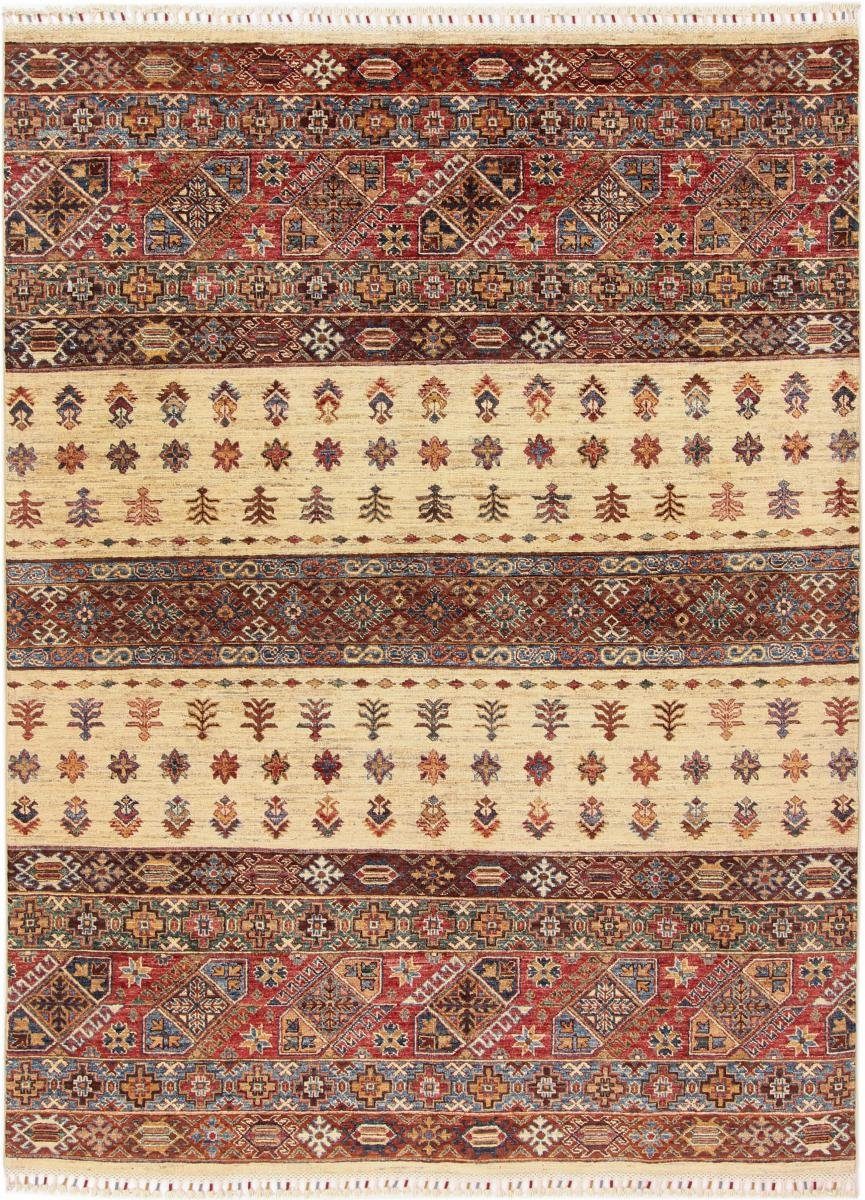Orientteppich Arijana Shaal 174x232 Handgeknüpfter Orientteppich, Nain Trading, rechteckig, Höhe: 5 mm
