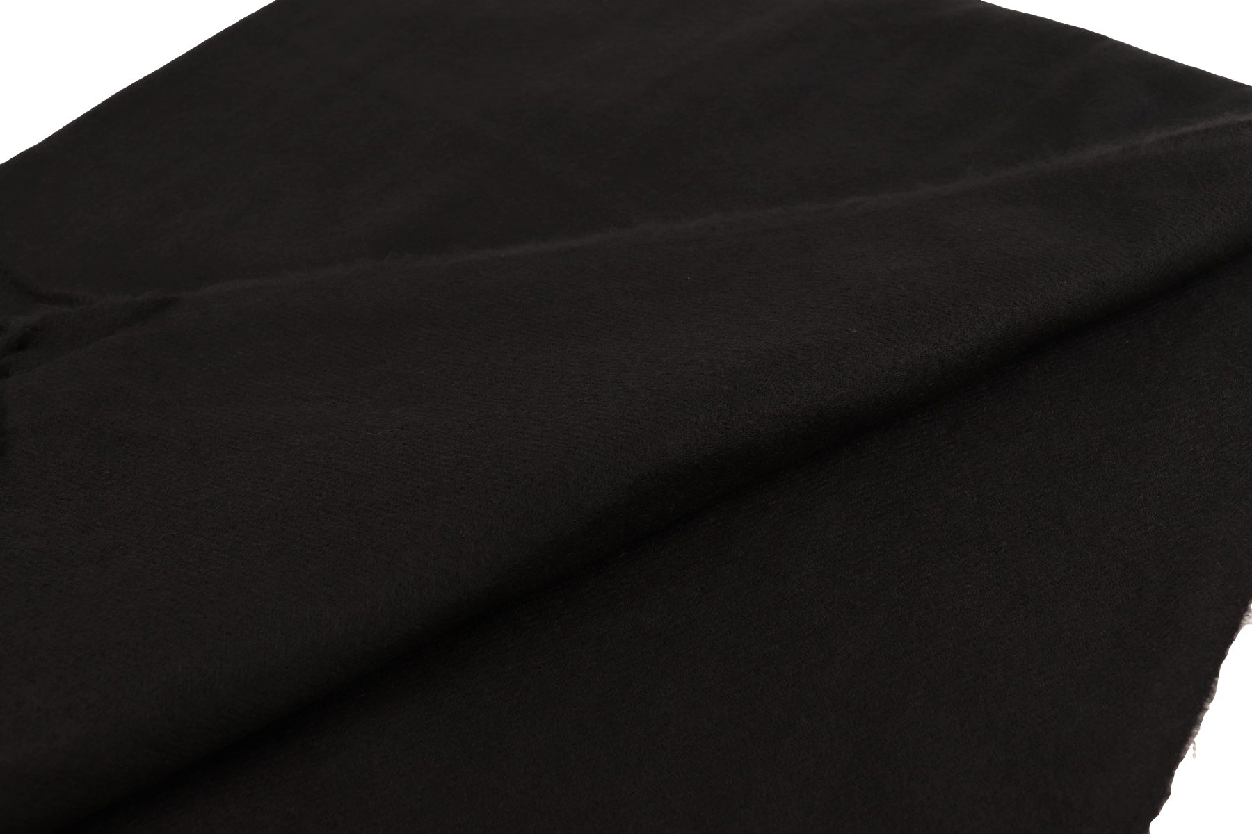 Auswahl), mit zur für tolle Halstuch Schal Damen und warmer und (Viele Fransen, Unifarbe Herbst Modeschal ideal MIRROSI Farben Winter Schwarz weicher 70x180cm,