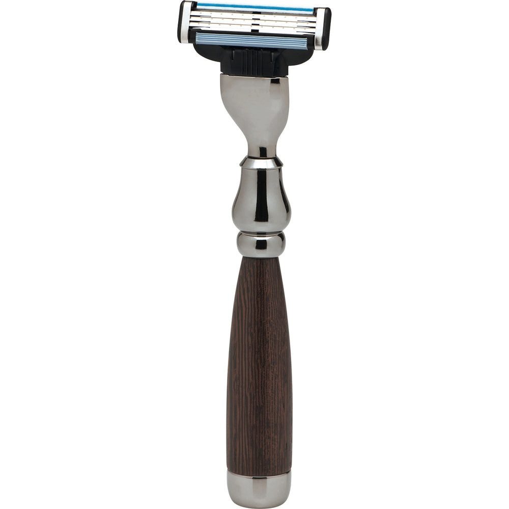 ERBE Nassrasierer Erbe Rhodium Rasierer Gillette Mach3, 1-tlg.