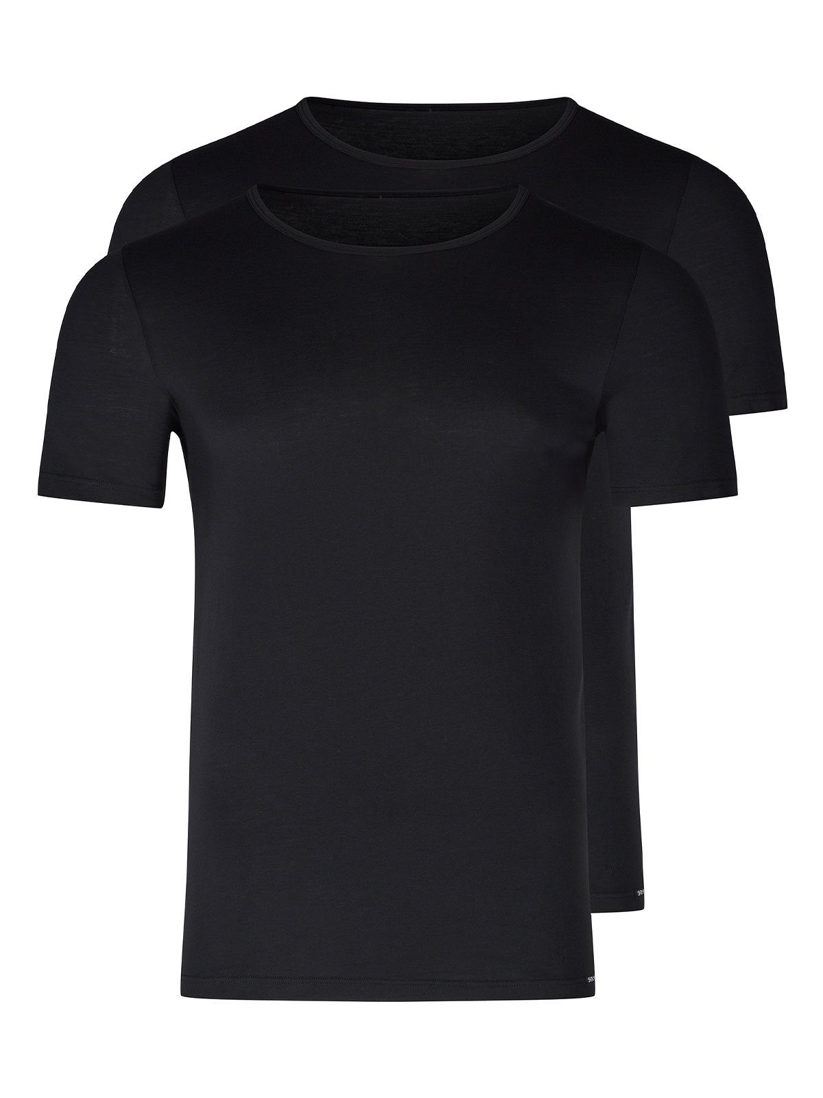 Unterziehshirt Herren Shirt kurzarm 2er Pack Shirt Multipack
