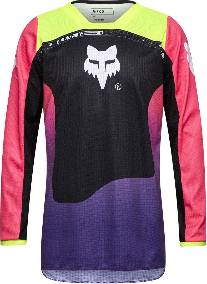 Fox Racing Motorradhandschuhe 180 Elevated Jugend Motocross Jersey Atmungsaktiv Belüftet belüftet