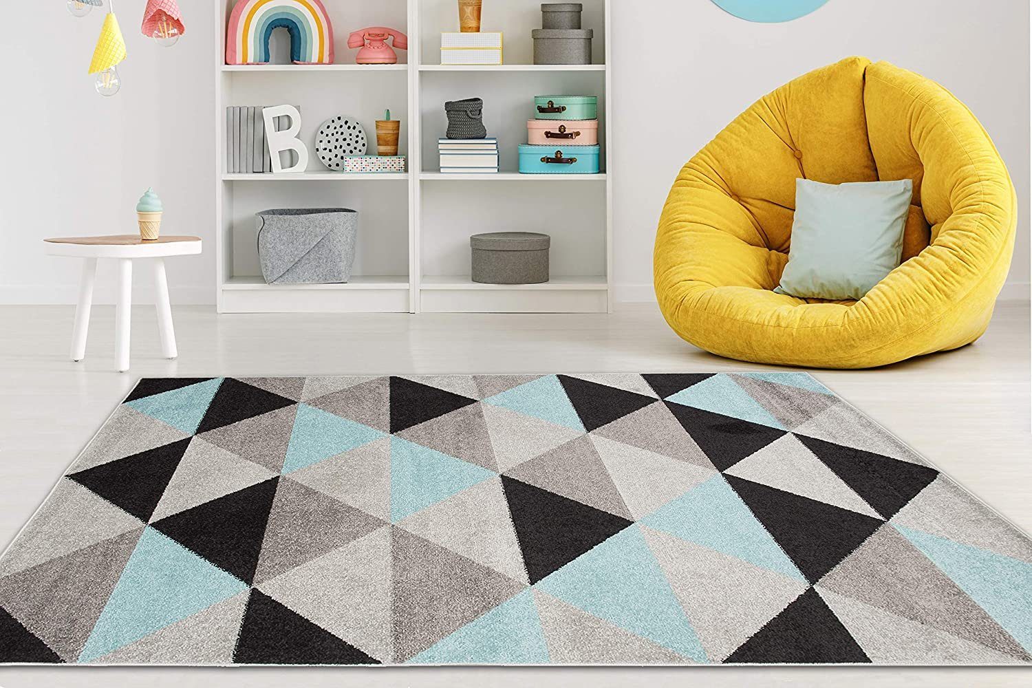 Mazovia Teppich LAZUR_Geometric, 80x150, Geometrisch, Modern, günstig online kaufen