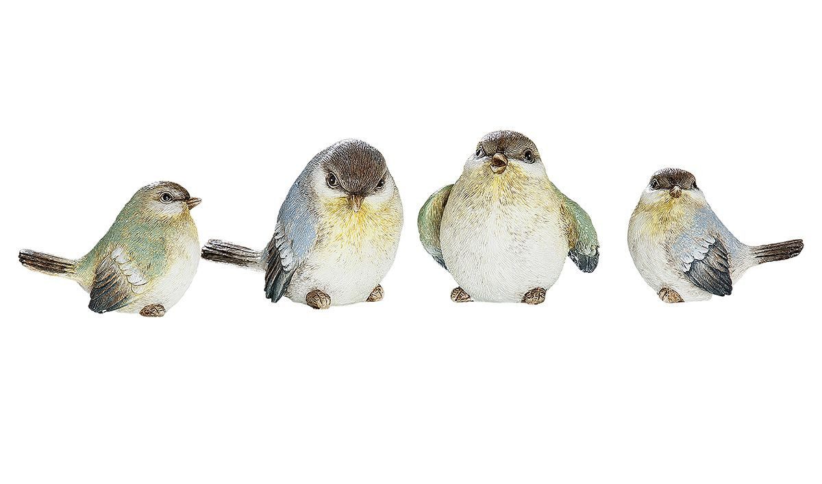 GILDE Dekofigur Poly kleiner Vogel (1St. verschiedene Design)