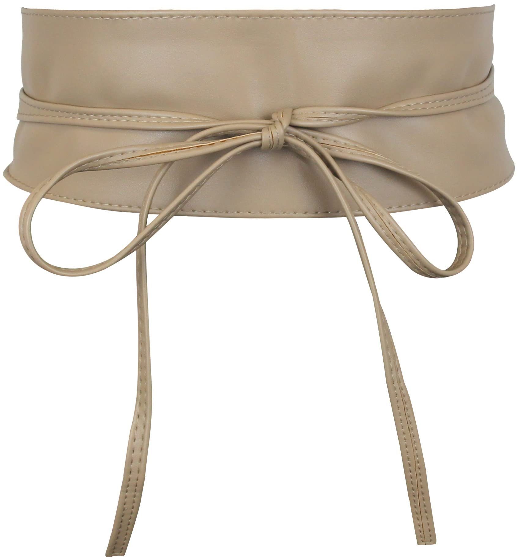 Glamexx24 Taillengürtel Damen - Breiter Obi Wickelgürtel 80cm Für Kleider