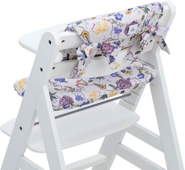 Hauck Kinder-Sitzauflage Hochstuhlauflage Alpha+, Beige Floral