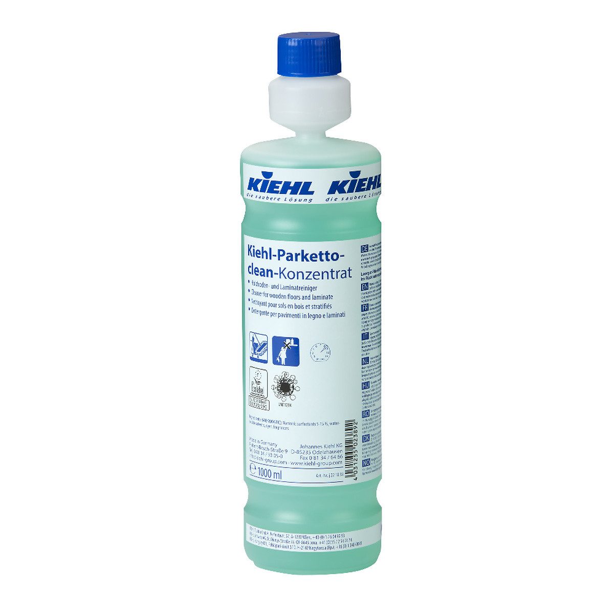 Kiehl Kiehl-Parketto-clean-Konzentrat 1 l Holzboden- und Laminatreiniger (Ec Bodenpflegemittel