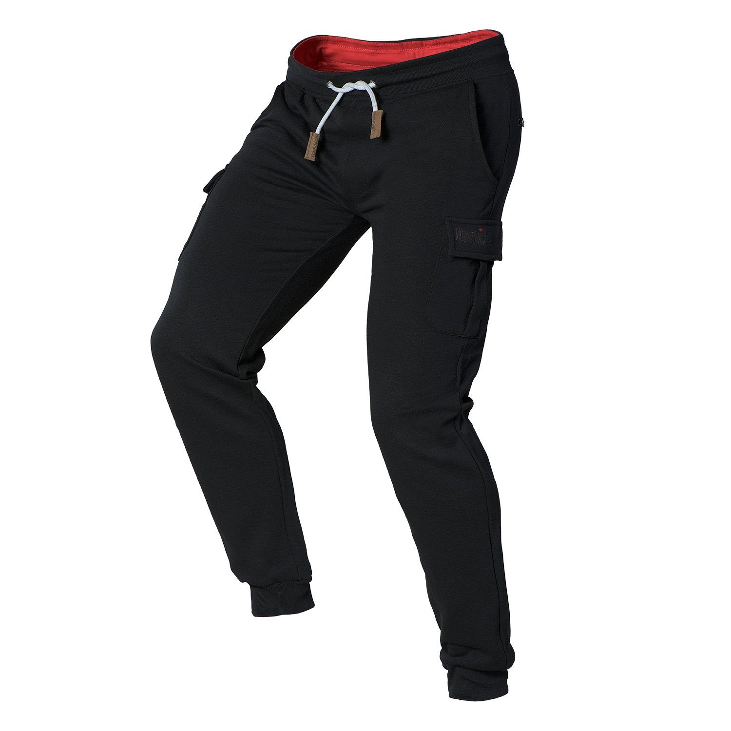 Mount Swiss Jogginghose Mount Swiss lange Freizeithose Herren CARGO I lange Sweatpants Herren (1-tlg)