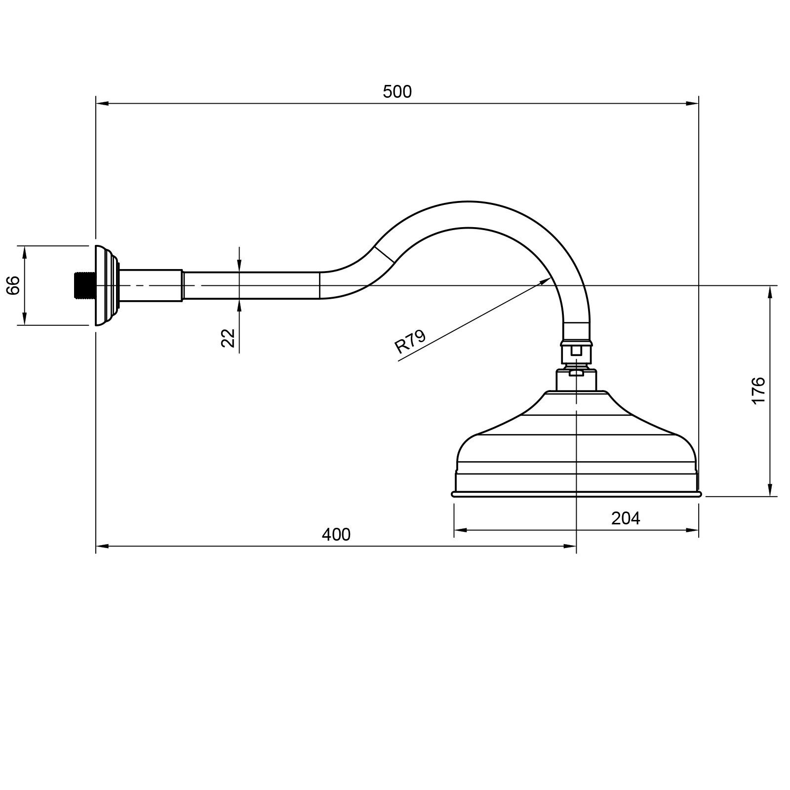 PaulGurkes Duscharmatur PGSETDU3-ZR