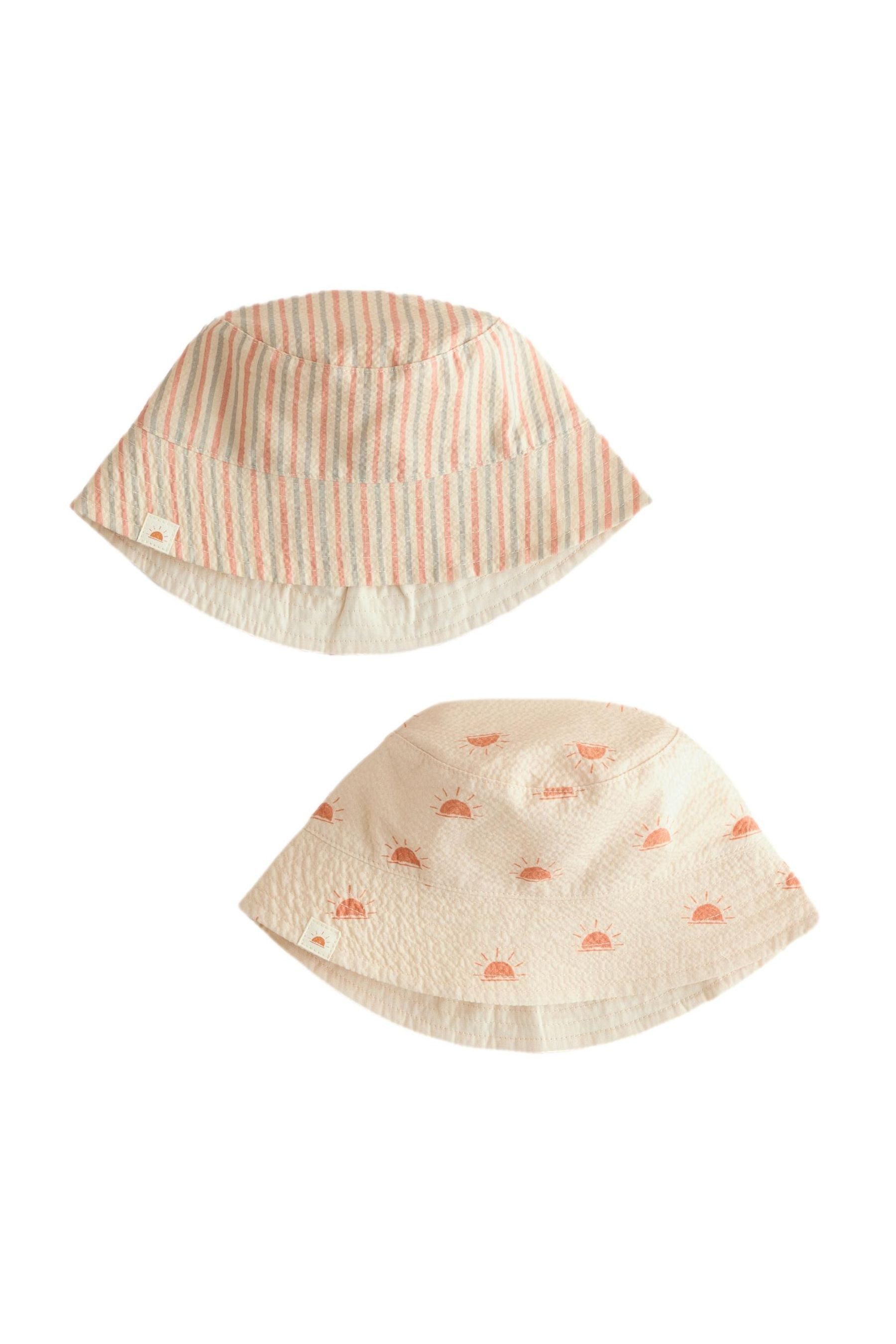 Erstlingsmütze Anglerhüte für Babys, 2er-Pack