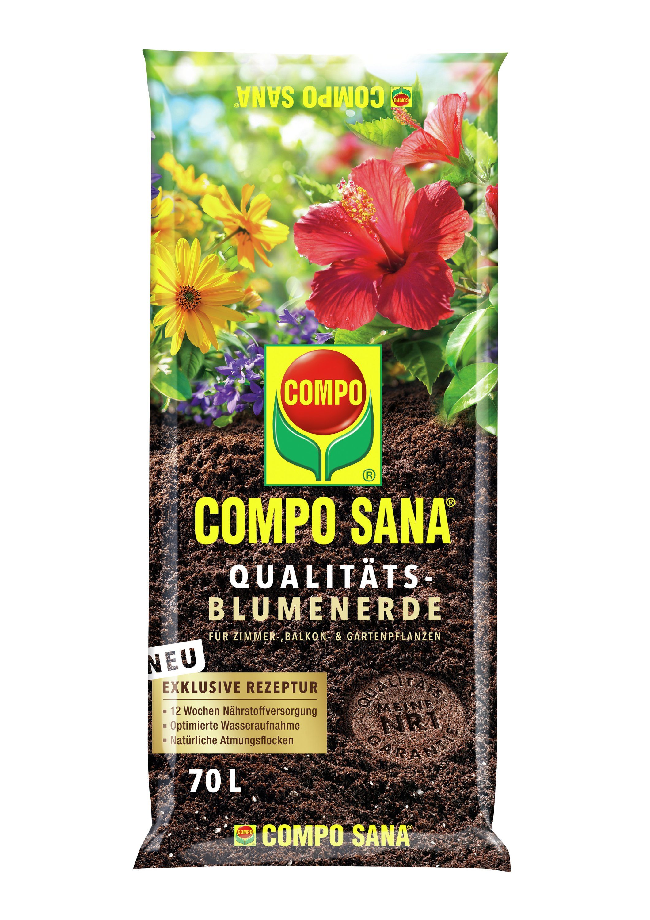 Compo Blumenerde Qualitäts Blumenerde