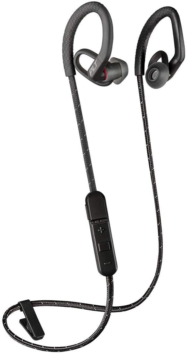 Plantronics COFI 1453 BACKBEAT FIT 350 Bluetooth V 4.1 Sport Headset Schwarz/Grau wireless In-Ear-Kopfhörer