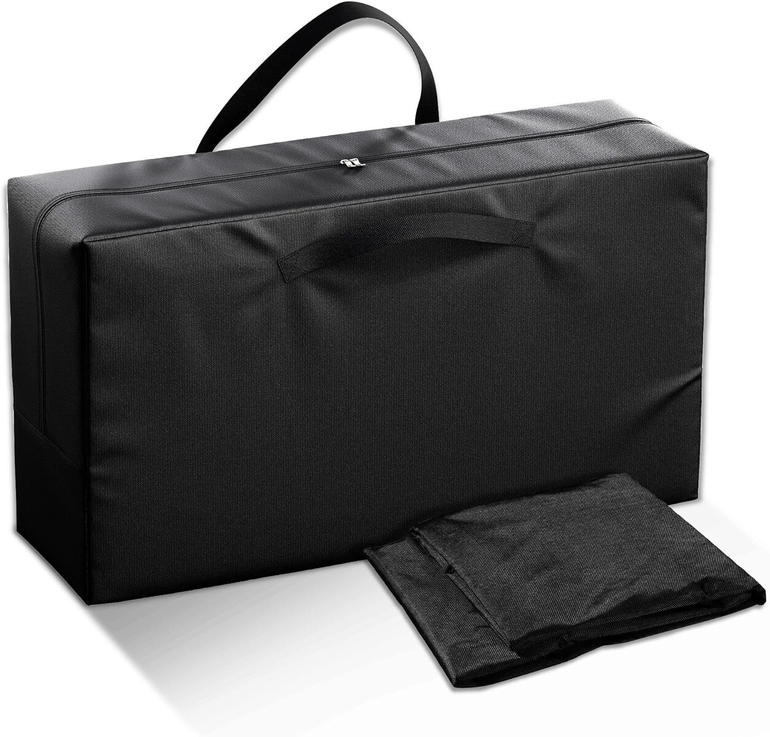 shogazi ® Aufbewahrungstasche riesengroße Transporttasche, reißfest, belastbar bis 80kg, waschbar, XL: 91x68x37 (225L), XXL: 121x68x37 (300L), XXXL: 151x68x37 (377L)